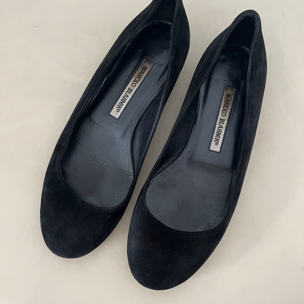 Manolo Blahnik Black Women's Shoes